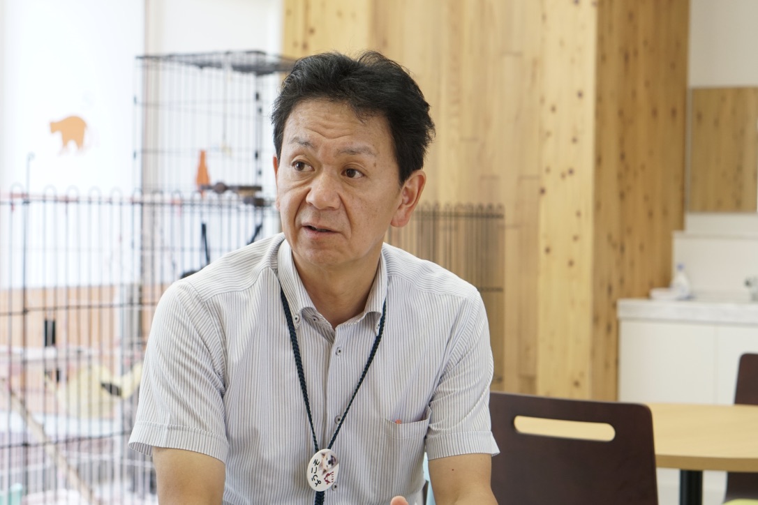 秋田県動物愛護センター(ワンニャピアあきた)所長 金和浩さん