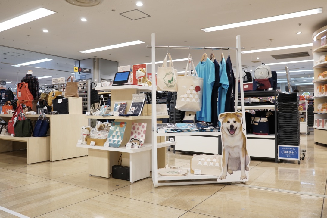 ONE FOR AKITA公認グッズを購入できる店舗が増えました!